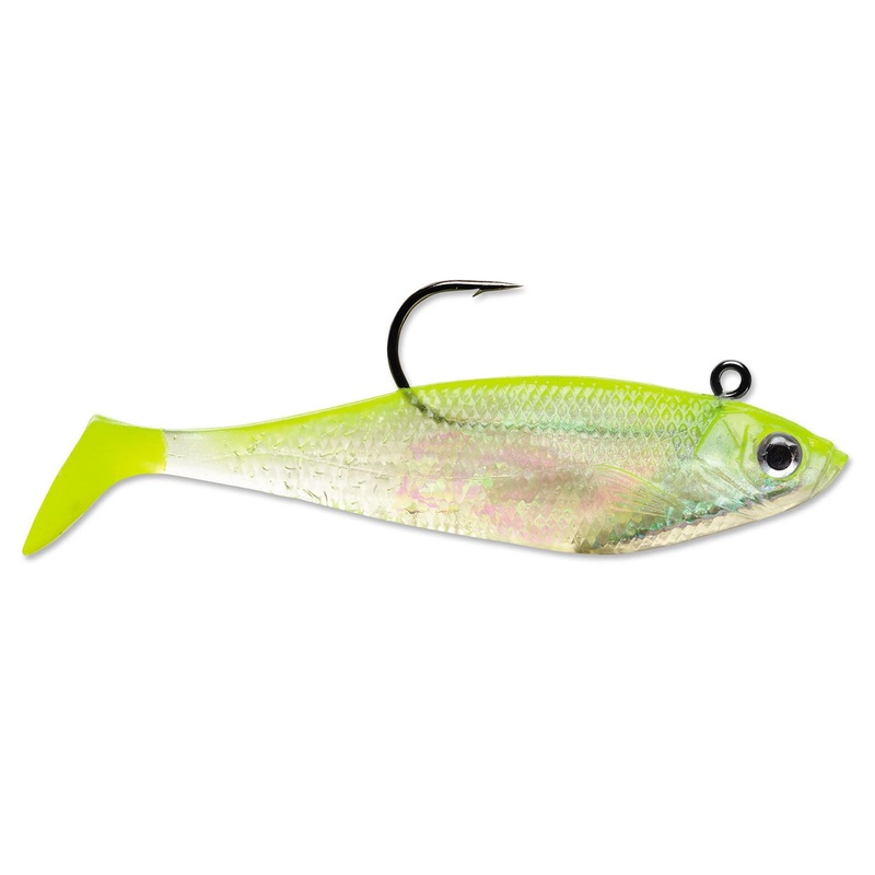 Storm WildEye 3″ Swim Shad 3pk Chartreuse