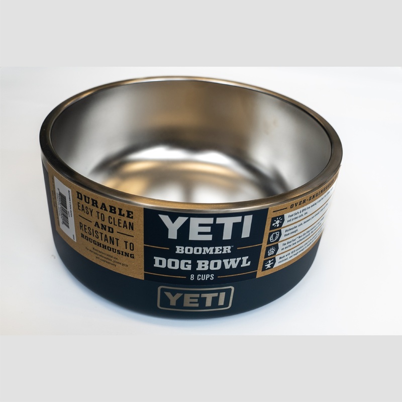 Yeti Boomer 8 Dog Bowl Black