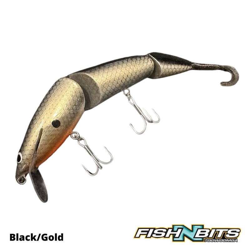 Bad Breed Lures – Jointed Jewy Black Stripe