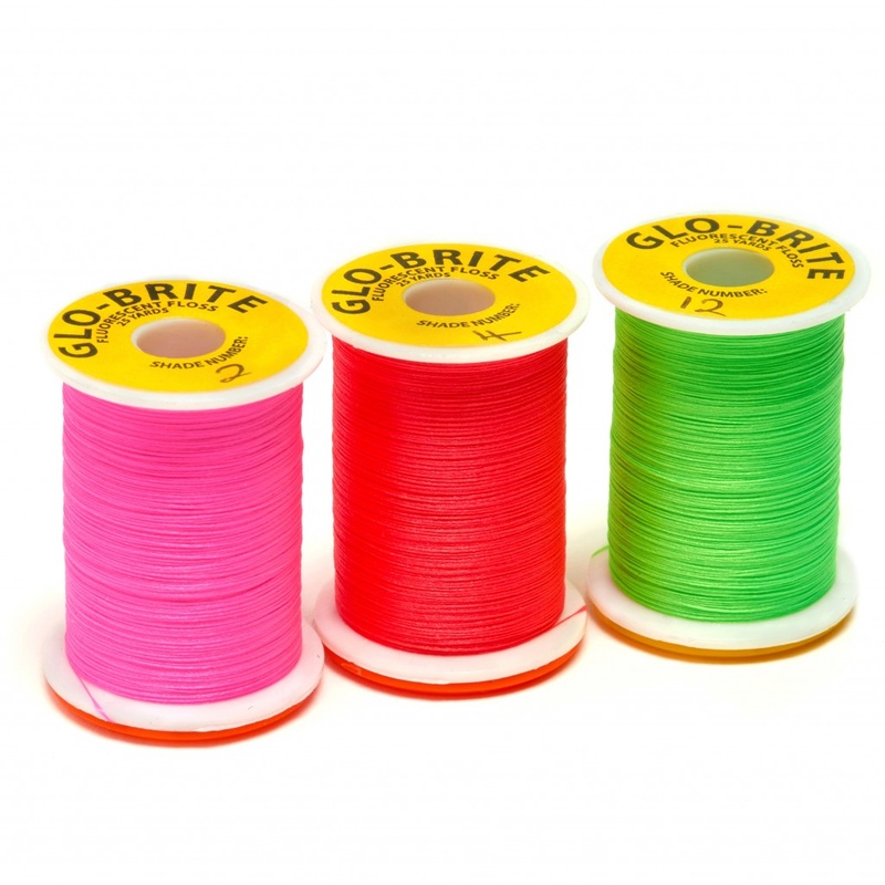 Glo-Brite floss Selection (16 Pack) 25yd Spools
