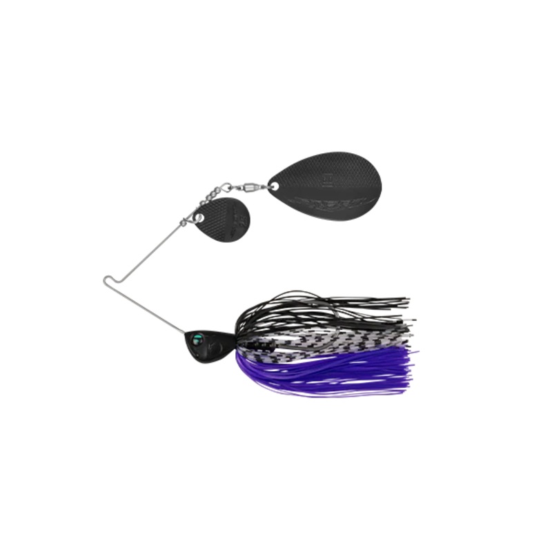 STEEZ SPINNER BAIT 1/2 oz Black Purple