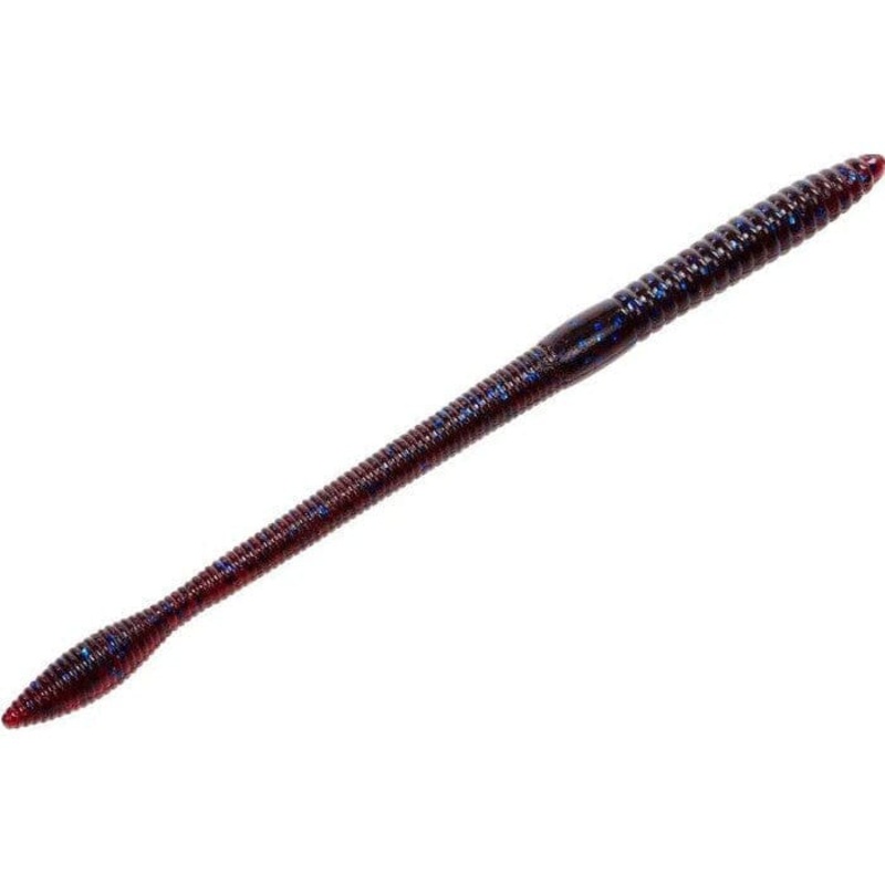 Strike King KVD 5″ Finesse Worm Blue Fleck