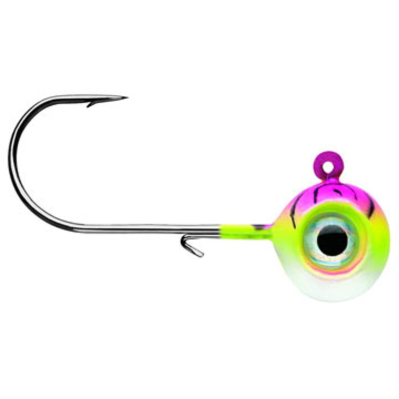 VMC Neon Moon Eye Jig 1/8oz Blue Fire UV