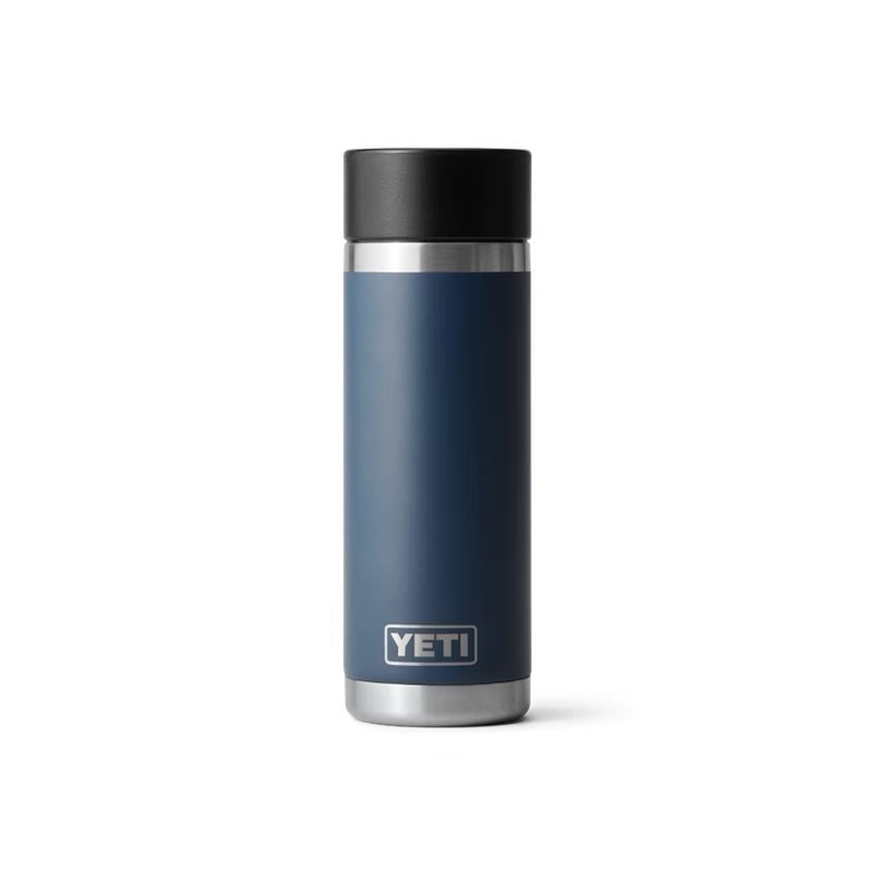 Yeti Rambler 18oz (532ml) Reusable Bottle with Hot Shot Cap Black