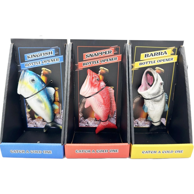 AFN Fish Bottle Opener Barra