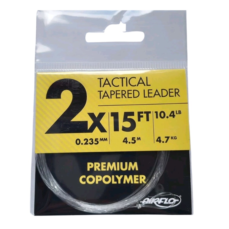 Airflo Tactical Tapered Leader 2X 15FT 10.4LB