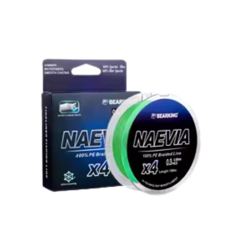 Bearking Naevia X4 PE Braided Fishing Line  150m 7lb 150m