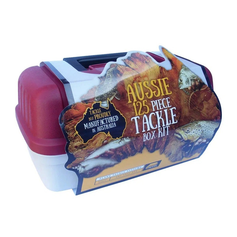 Plano Aussie 125 Piece Tackle Box Kit