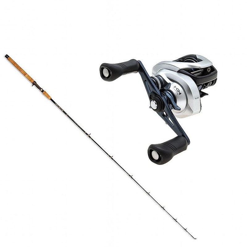 Shimano Tranx 200AHG with PGC 15-30 7’0″ CHAOS Gold Combo