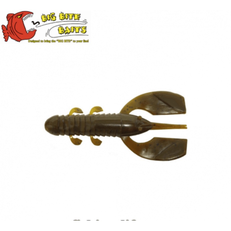 BIG BITE BAITS YoDaddy 3″ (75 mm) – 8 pc Green Pumpkin