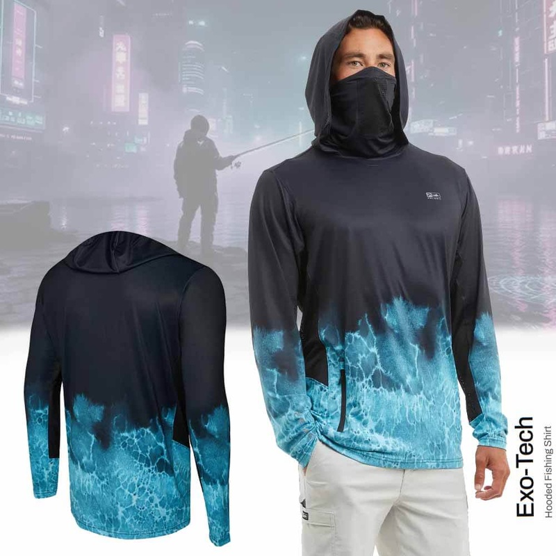 Pelagic Exo Tech LS Prop Wash Performance Shirt 3X-LARGE