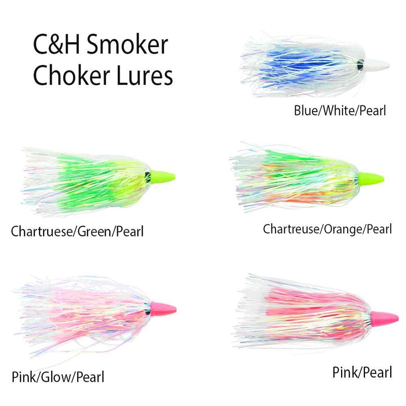 C&H Smoker Choker CHARTREUSE/GREEN/PEARL