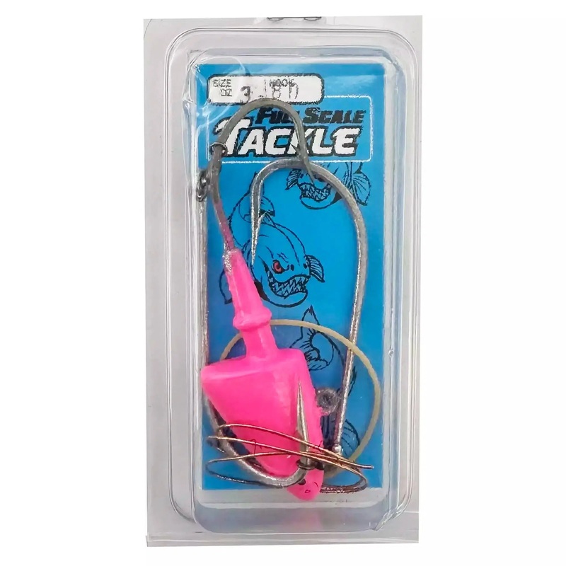 Full Scale Mackeral Bait Rig Pink 8/0 3oz