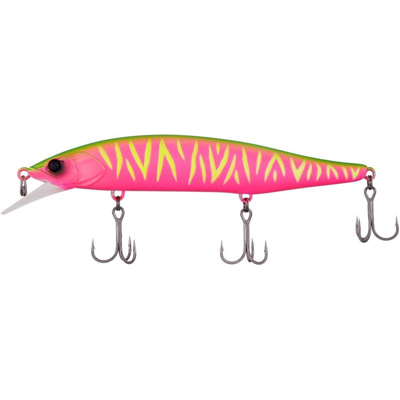 JACKALL RV-Minnow 110SP – 110 mm Dragon Fruit Mat Tiger