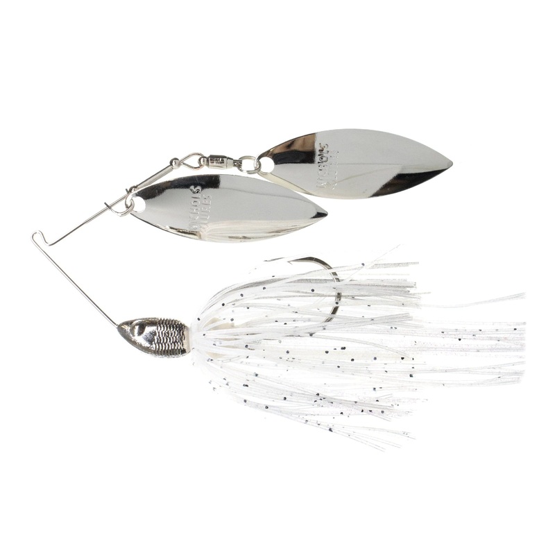 Nichols Catalyst Spinnerbait Double Willow Tactical Shad 3/8oz