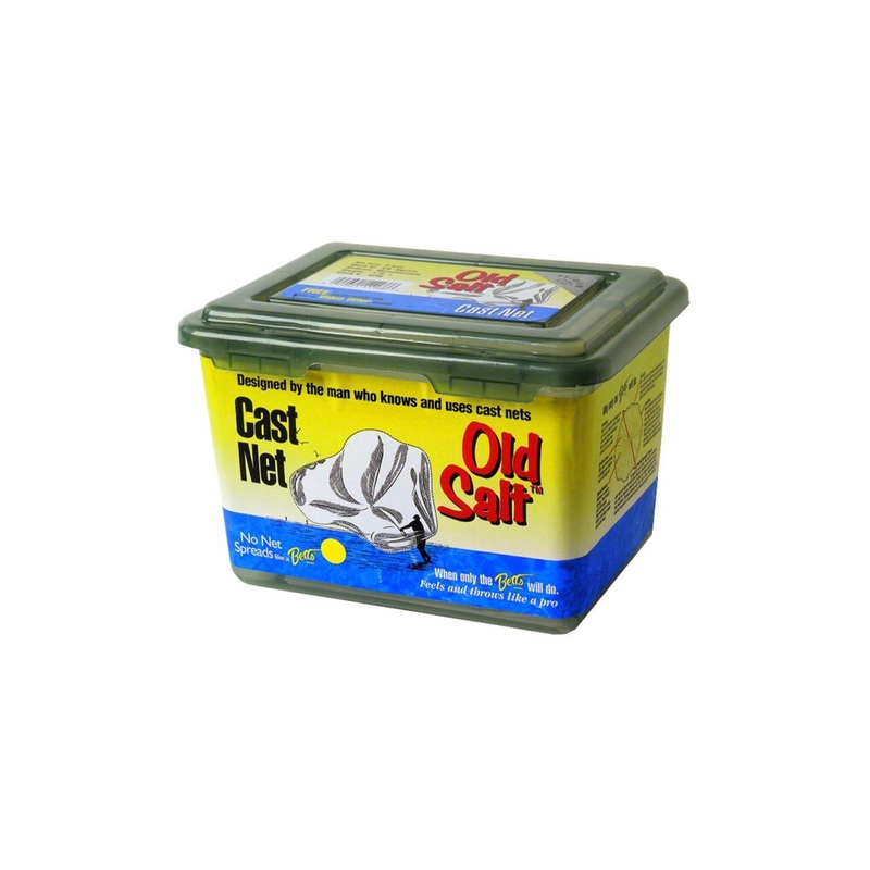Betts Old Salt Series Cast Net 4′ Radius 3/8″ Mesh