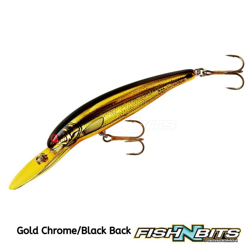 Bomber – Deep 24A Gold Chrome/Black Back/orange belly