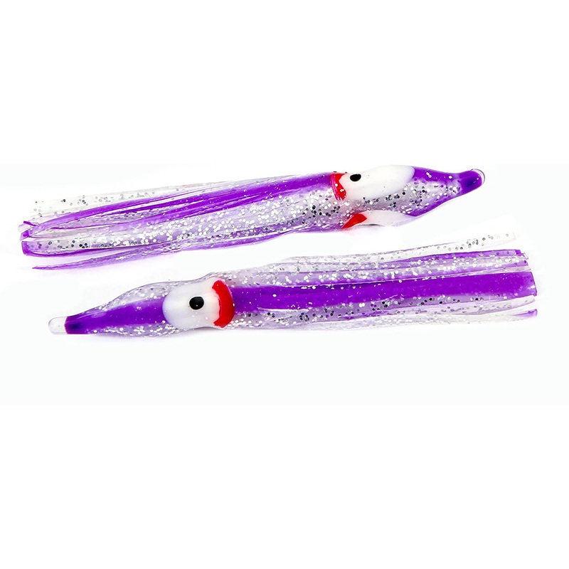 Boone Bait Co. UV Hoochie Rig Pink Haze 4 3/4″