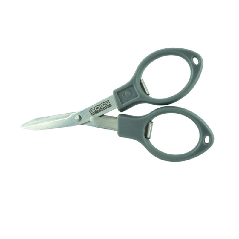 Boss Folding Scissors 10CM GREY