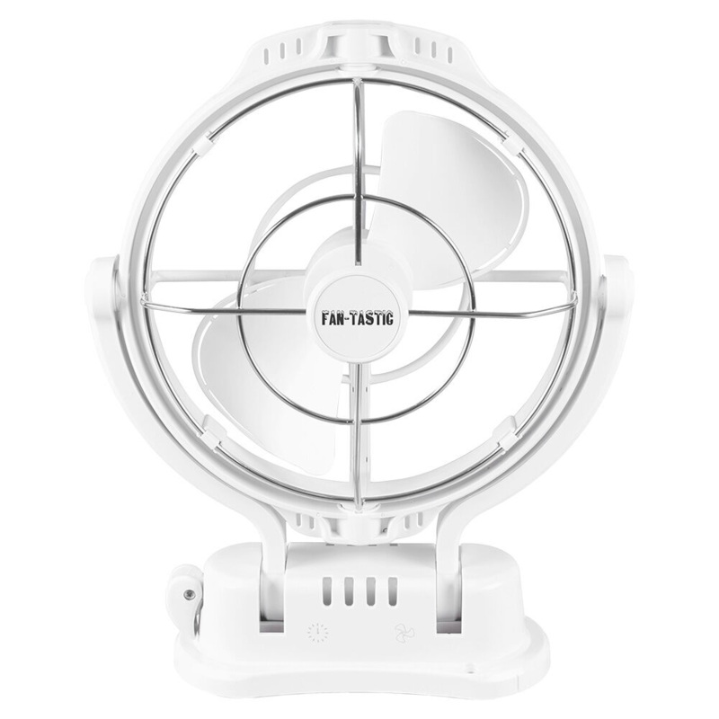 Fan-Tastic 12v Nimbus Gimbal Fan WHITE
