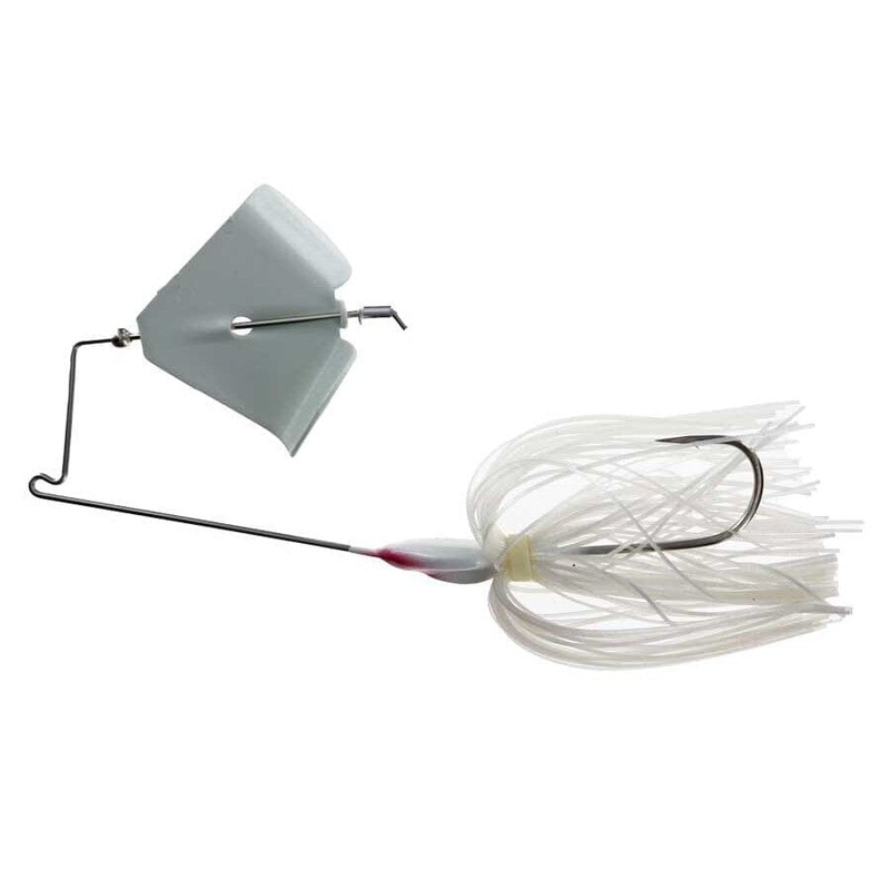 Georgia Blade Buzzbait Pearl with Pearl Blade  W11S 1/4oz