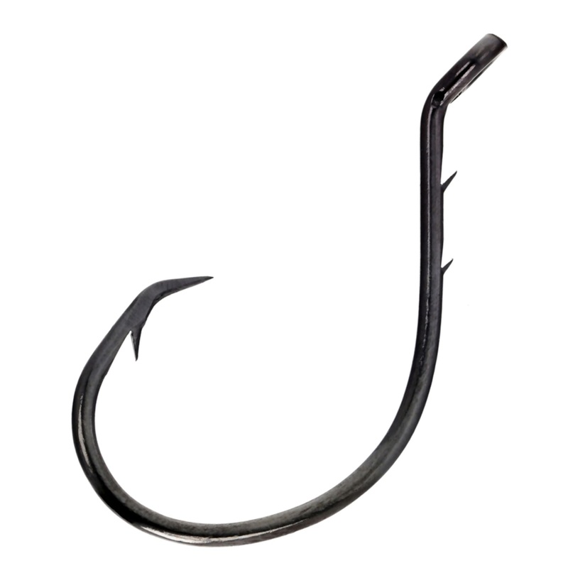 Lazer Sharp Non-Offset Baitholder Circle Hook Platinum Black 2/0 20