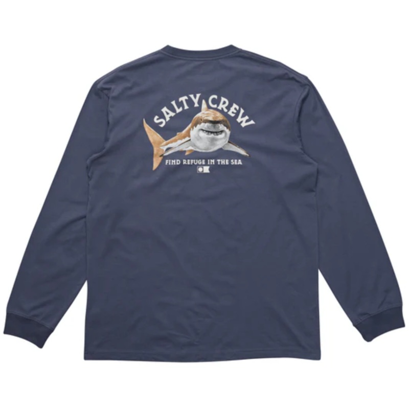 Salty Crew Lurking Classic LS Tee COASTAL BLUE S