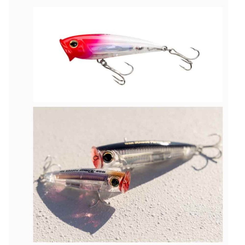 Yo-Zuri R1412 3D Inshore Popper Floating Plug 4.75IN BONE