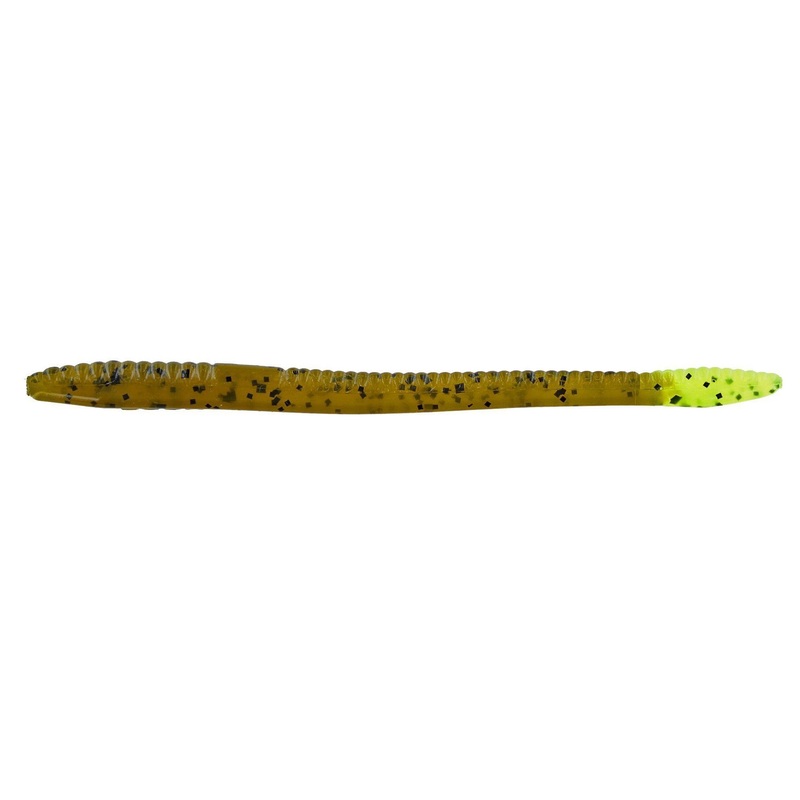 Zoom Finesse 4.5” Green Pumpkin/Chart 20Pk