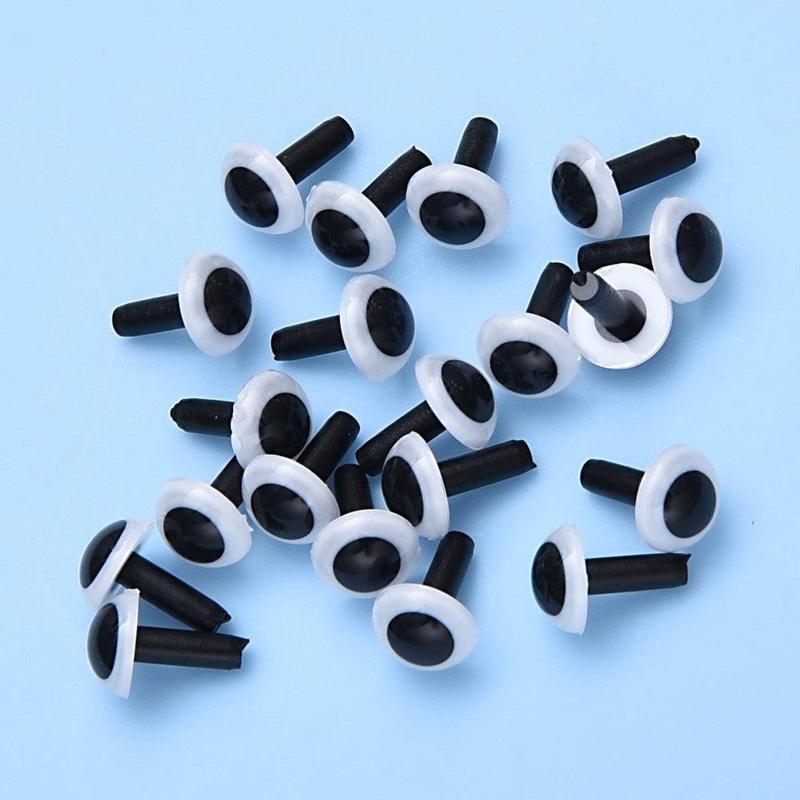 Enrico Puglisi Plastic Eyes White 9mm