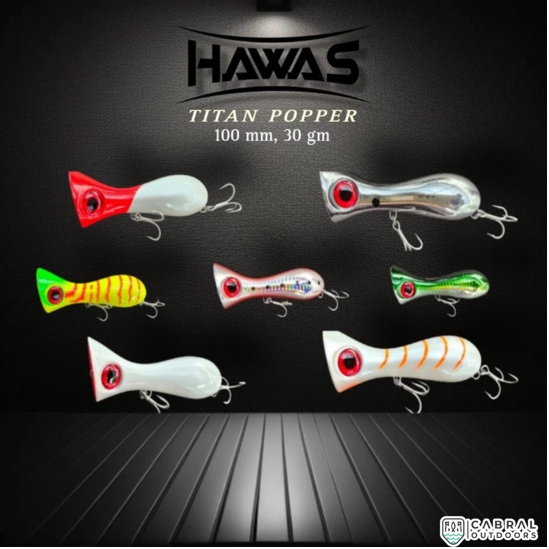 Hawas Titan Popper |100mm| 30g Pink