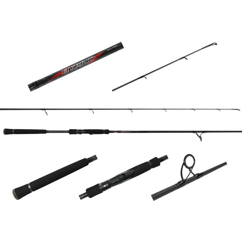 Jigging World Hybrid Nano Carbon Spinning Rods JW-HYB701S-M