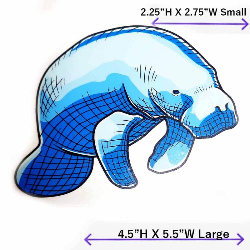 Manatee Decal LARGE
