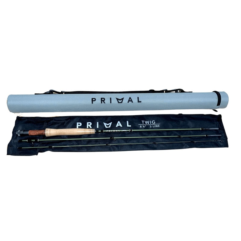 Primal Twig Fly Rod 6FT 6INCHES #3 6ft6 3wt 3pc