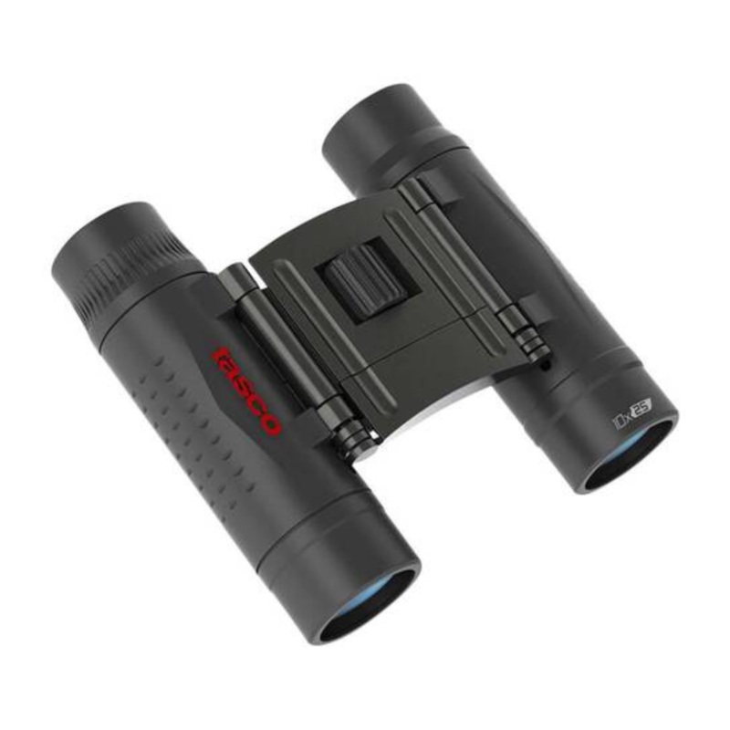Tasco Essentials 10X25 Roof Prism Binoculars 10×25 Black