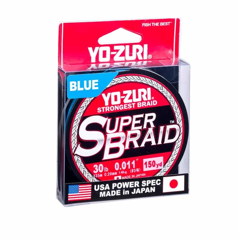 Yo-Zuri 300Yd Blue Super  Braid 10LB