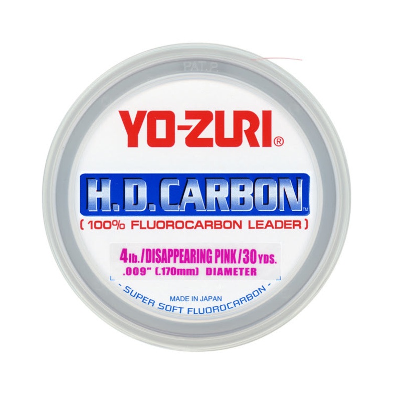 Yo-Zuri Pink Fluorocarbon Leader 30yd Spool 100LB