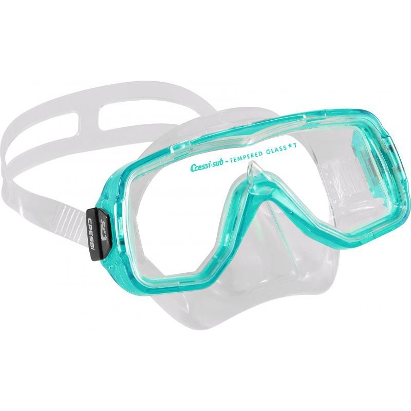 Cressi Sirenetta Junior Dive Mask Clear Aquamarine
