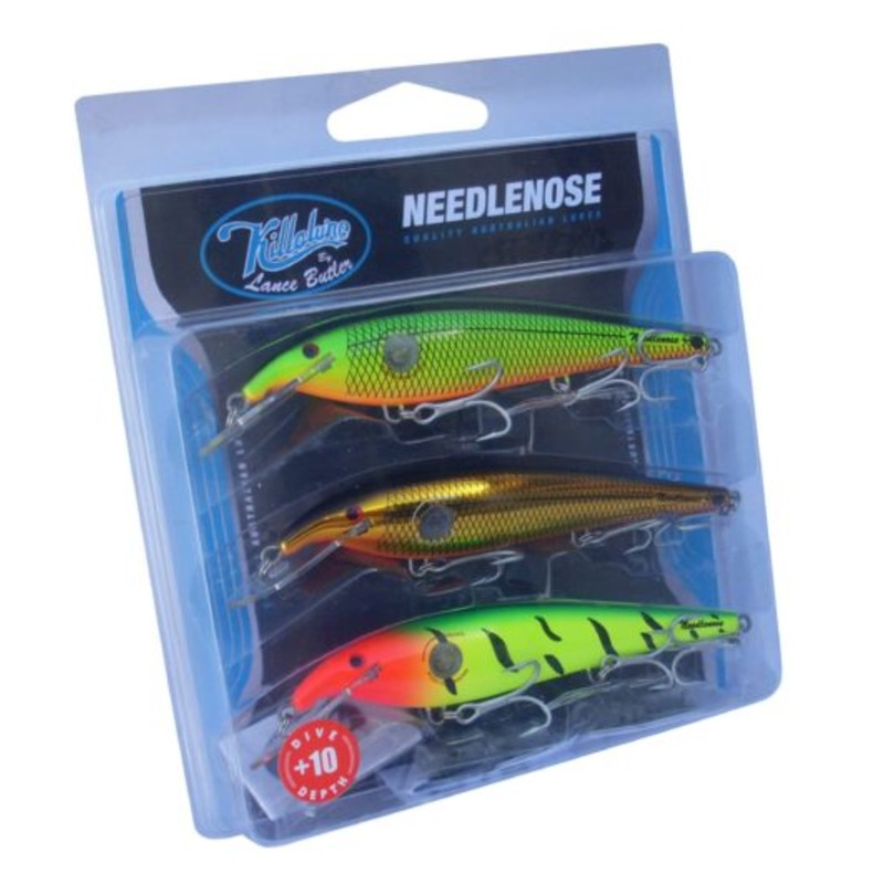 Killalure Needlenose Hard Body Lure Bulk Pack Plus +10