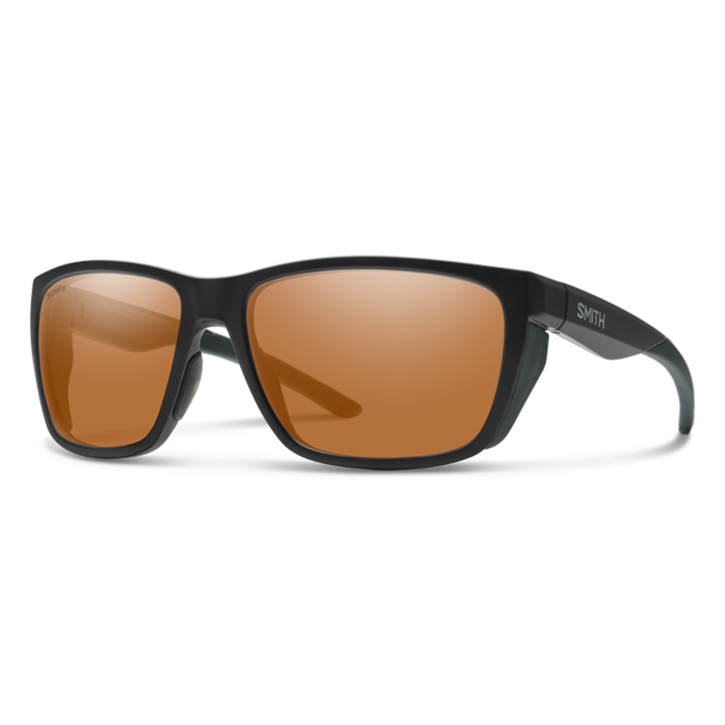 Smith Optics Longfin Matte Black Frame Copper Lens Performance Sunglasses