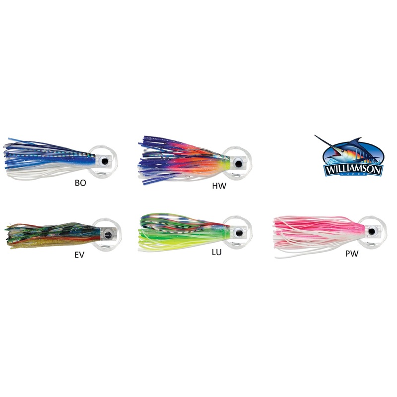 Williamson Skirted Trolling Lure Pack