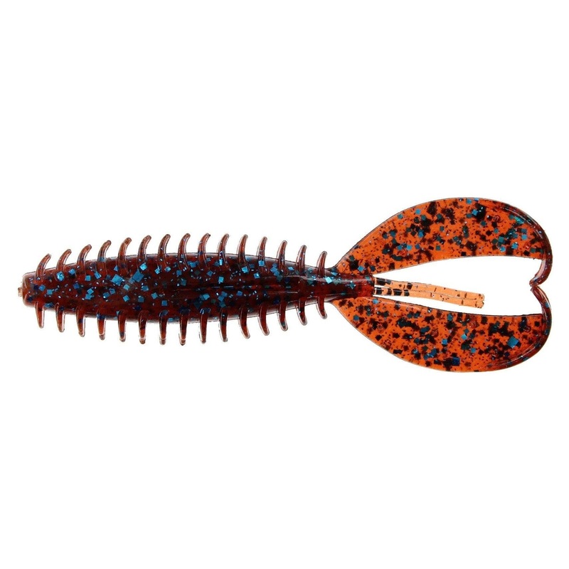 Zoom Z-Craw Jr Moccasin Blue 8Pk