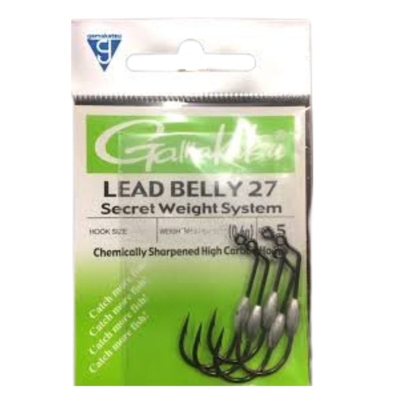 Gamakatsu Lead Belly Secret Weight Hook 1 1/71