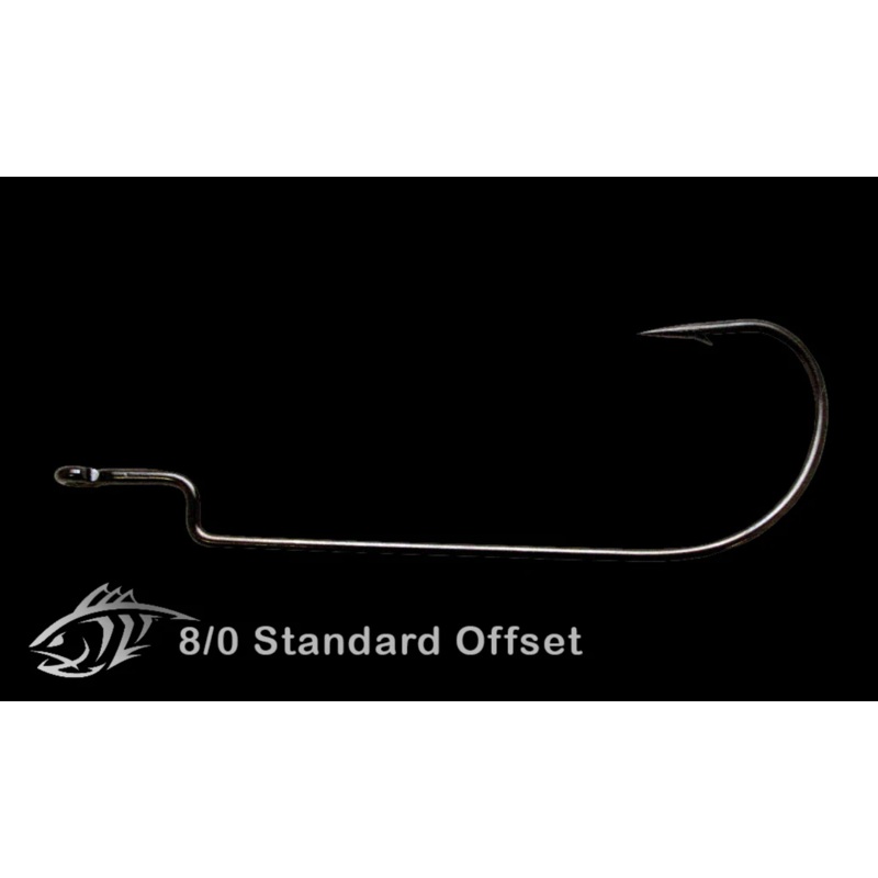 Lunker City Offset Hooks 4/0 10 PK