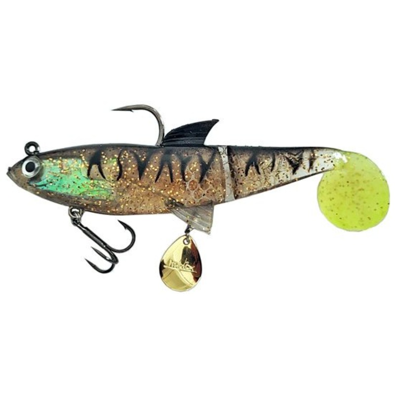 Molix Shad 120 120mm Black Gold Tiger