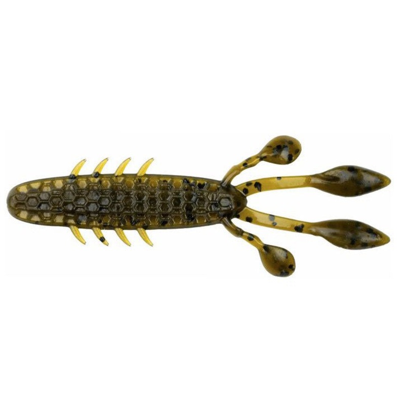 NetBait HexTek Eko Craw 3.5″ Green Pumpkin