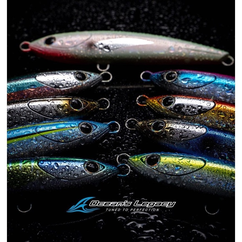 Oceans Legacy Keeling Stickbait 105mm #1 Nuclear Lumo Mackerel