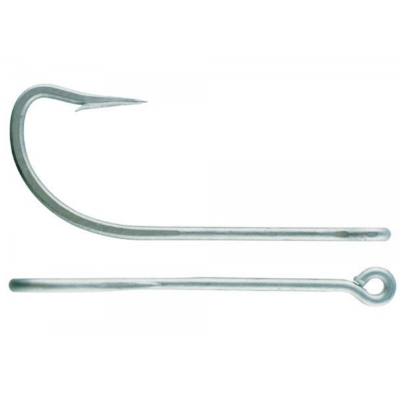 VMC 9255 Permasteel OShaughnessy Long Shank Hook Bulk Value 25 Pack 1/0
