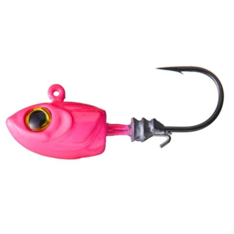 Z Man Micro Shad Headz 4pk 1/32 #6 Black