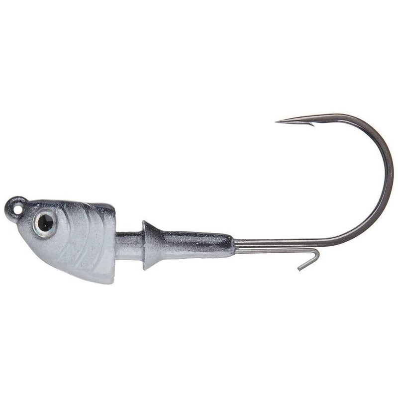 Dirty Jigs Tactical Bassin Finesse Swimbait Jig Head 3/16 2/0 3pk Gizzard Shad